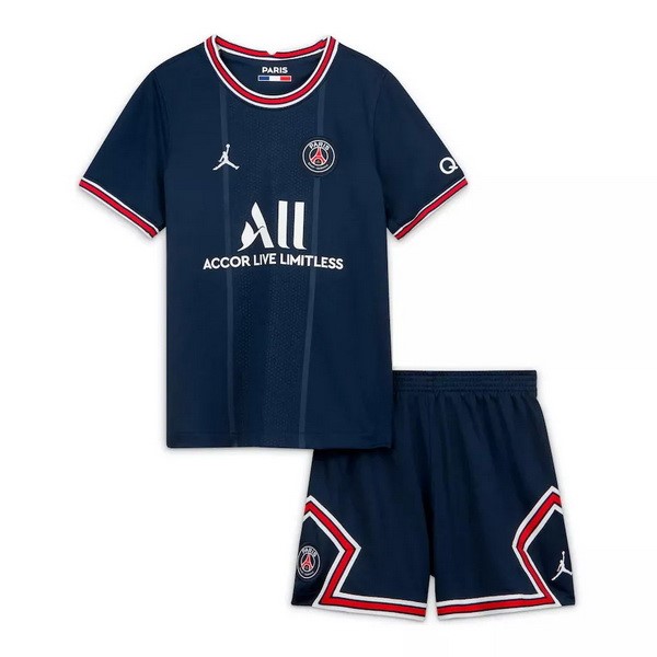 Camiseta Paris Saint Germain 1ª Kit Niño 2021 2022 Azul